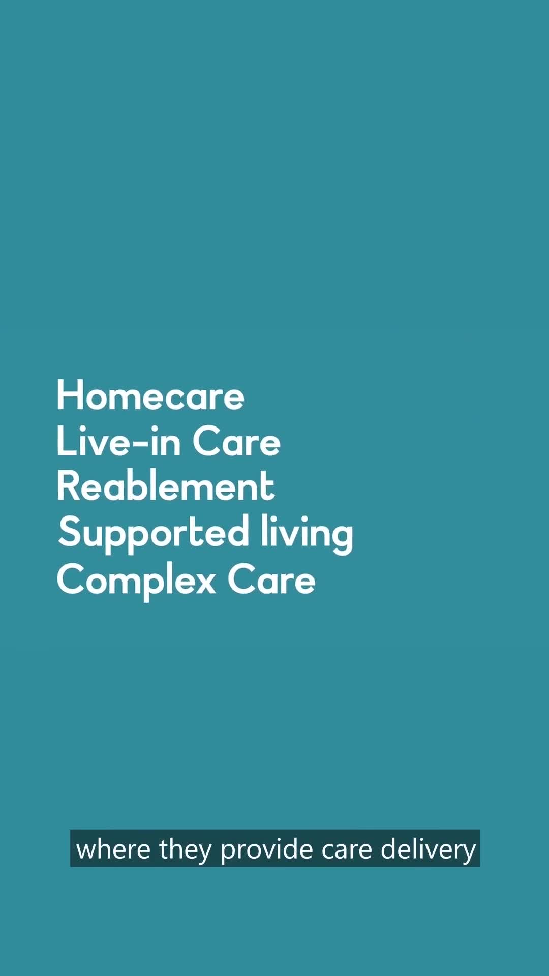 V11 - If you don't want to be a typical domiciliary care professional